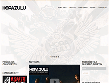 Tablet Screenshot of horazulu.com